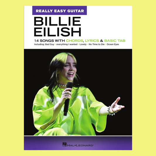 Really Easy Guitar Billie Eilish Book