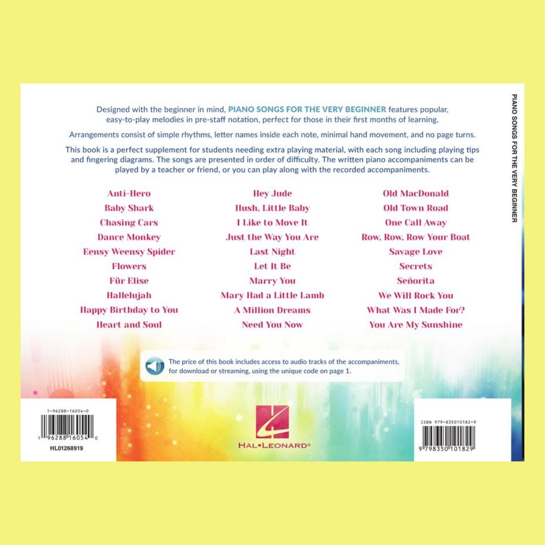 Piano Songs for the Very Beginner Book/Ola