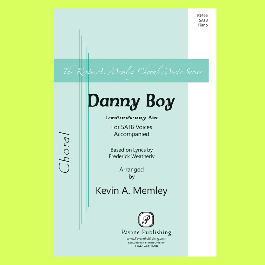 Danny Boy - Soprano, Alto, Tenor, Bass Sheet Music