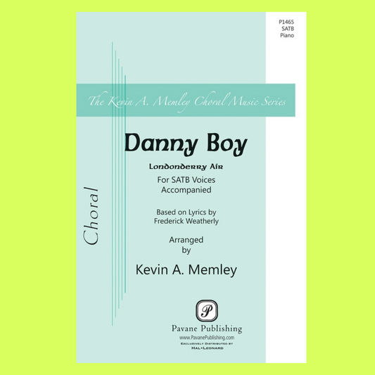 Danny Boy - Soprano, Alto, Tenor, Bass Sheet Music