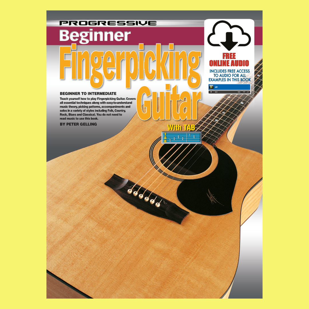 Progressive Beginner Fingerpicking Guitar Book/Ola