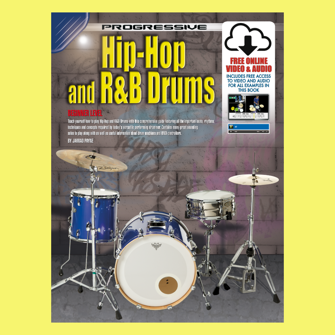 Progressive Hip Hop And R&B Drums Book/Olm