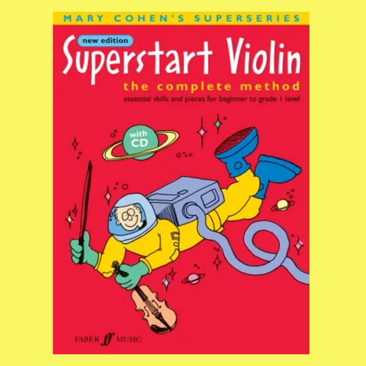 Superstart Violin Book/Cd