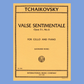 Tchaikovsky - Valse Sentimentale Op 51 No 6 Cello/Piano Book