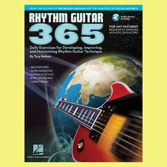 Rhythm Guitar 365 Book/2Cd