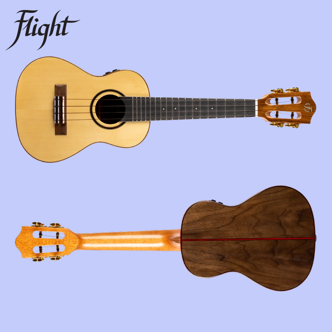 Flight Sophia Soundwave Concert Ukulele with Deluxe Padded Gig Bag