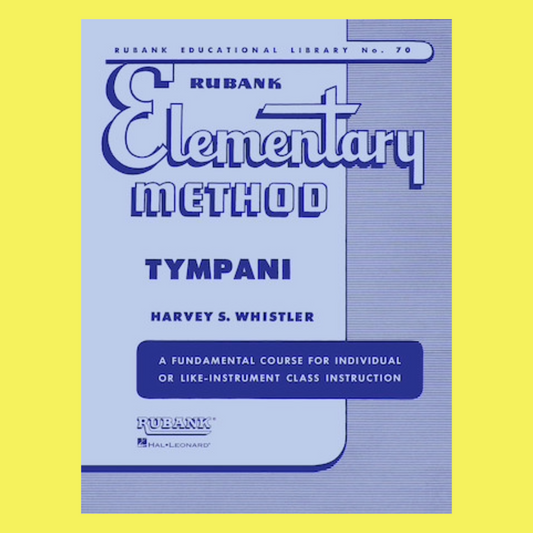 Rubank Elementary Method - Timpani Book