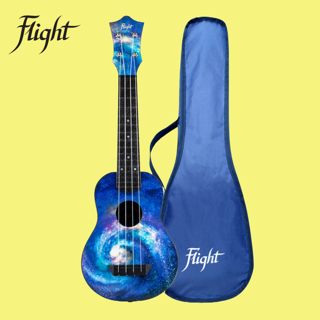 Flight TUS40 Space ABS Travel Soprano Ukulele with Gig Bag