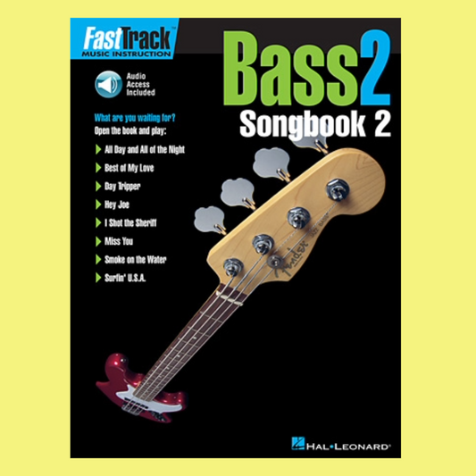 FastTrack Bass - Songbook 2, Level 2 Book (Book/Ola)