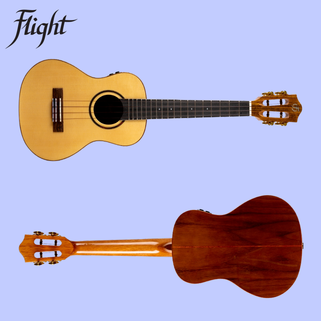 Flight Sophia Soundwave Tenor Electro Acoustic Ukulele With Deluxe Padded Gig Bag