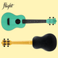 Flight TUC-35 Light Blue Travel Concert Ukulele with Gig Bag