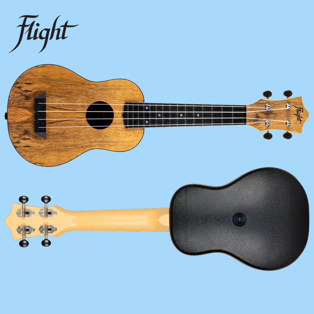 Flight TUS-55 Mango Travel Soprano Ukulele with Gig Bag