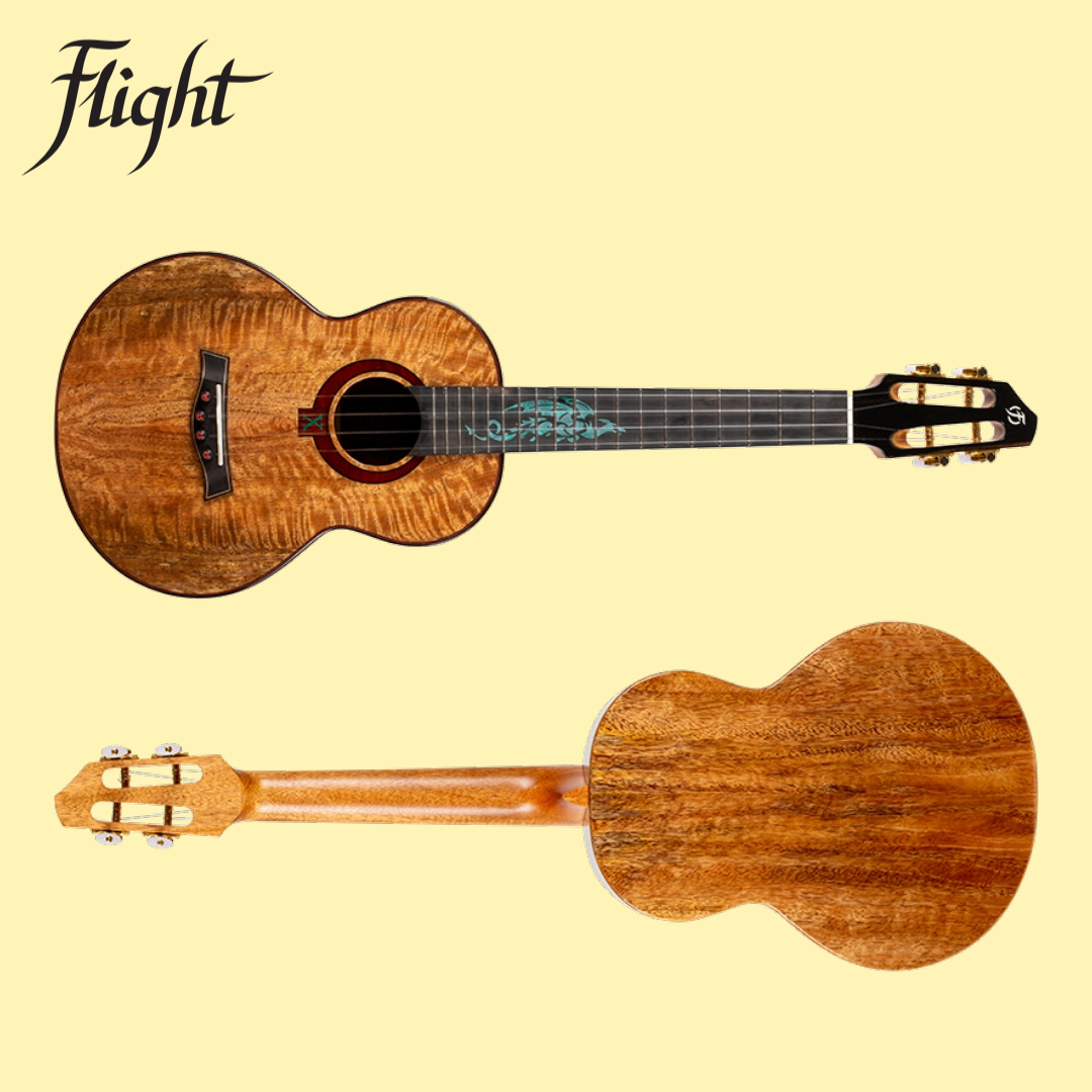 Flight A10MM Mango Dragon 10th Anniversary Tenor Ukulele with Deluxe Padded Gig Bag