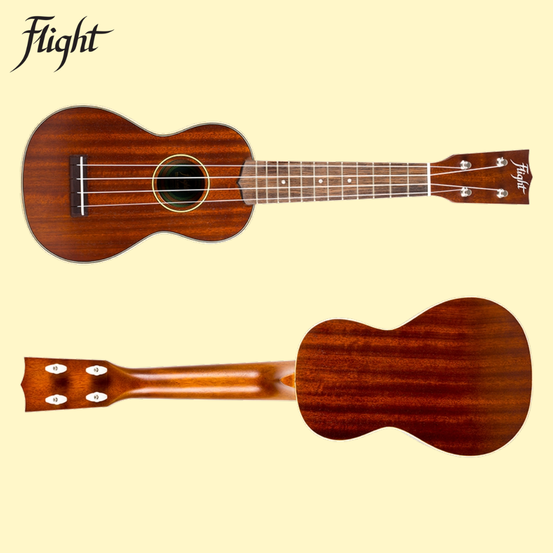 Flight MUS2 Soprano Ukulele With Padded Gig Bag