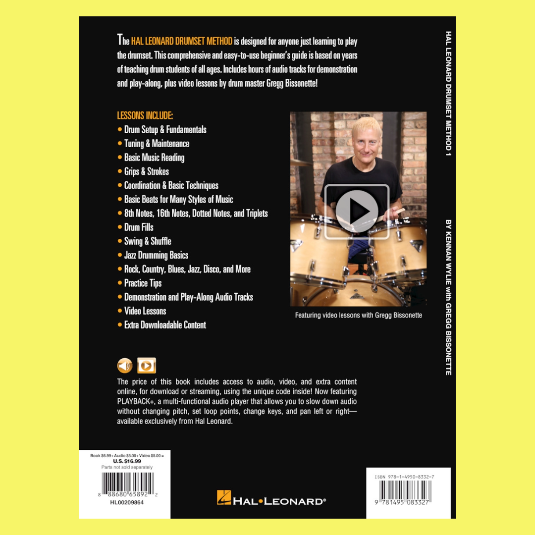 Hal Leonard Drumset Method - Book 1 (Book/Olm)