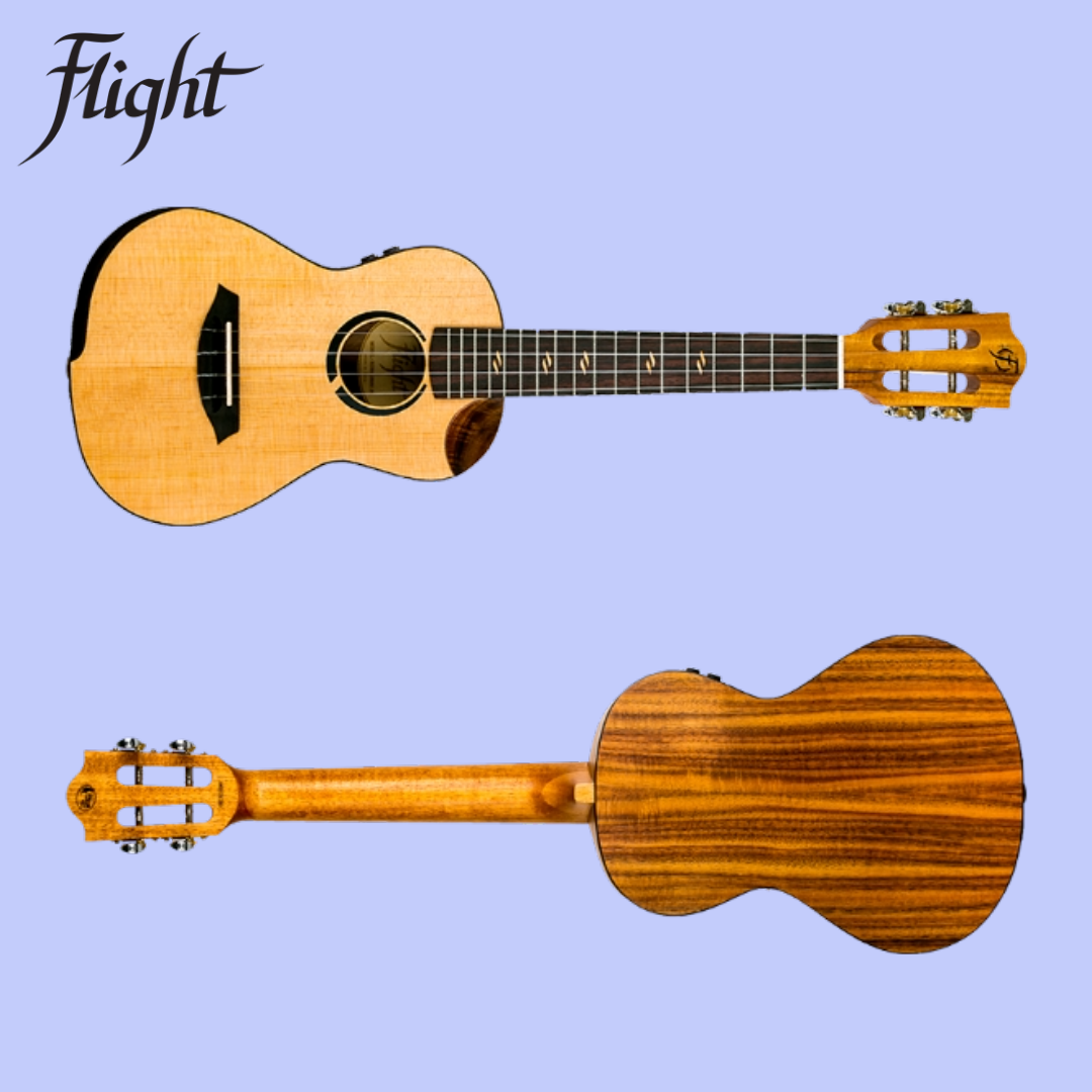 Flight Victoria Soundwave Concert Ukulele with Deluxe Padded Gig Bag