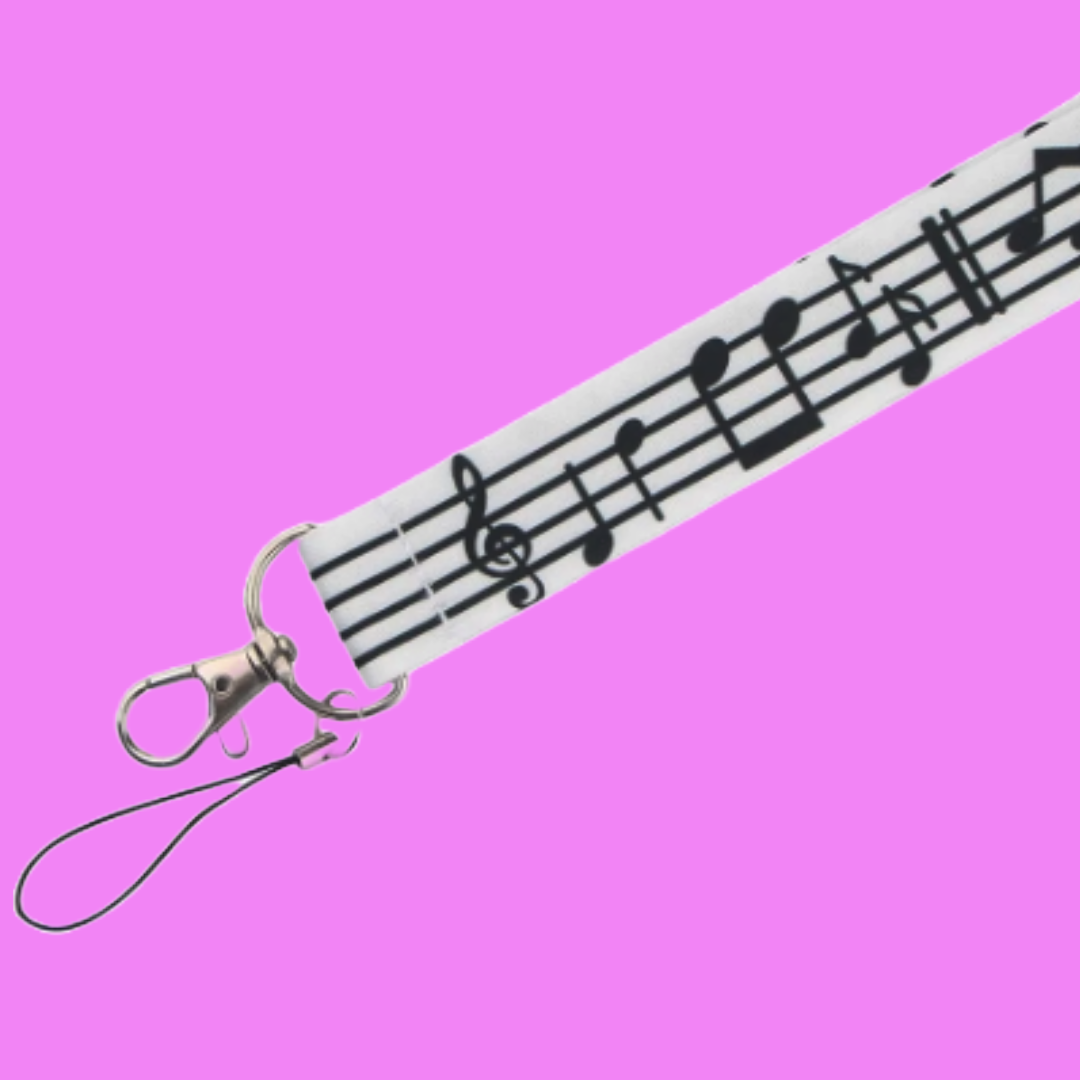 Sheet Music Lanyard (45cm)