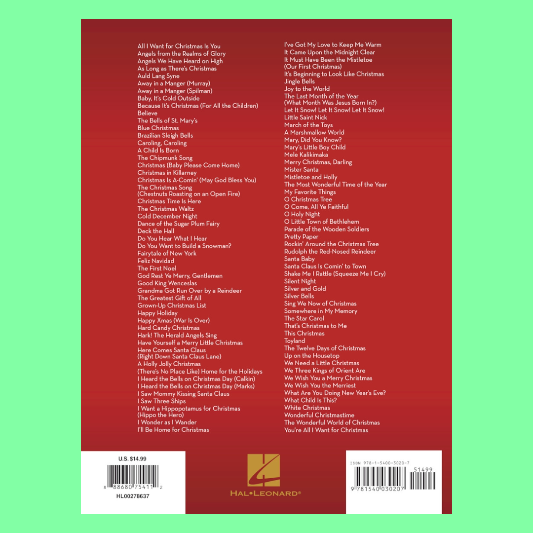 101 Christmas Songs For Flute Book