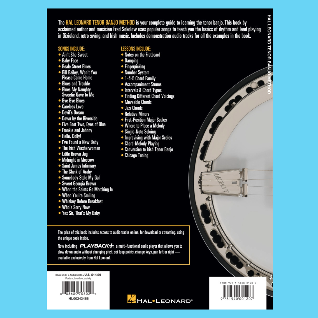 Hal Leonard Tenor Banjo Method - Book/Ola