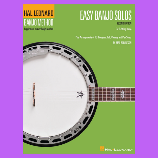 Hal Leonard Banjo Method - Easy Banjo Solos Book (2nd Edition)