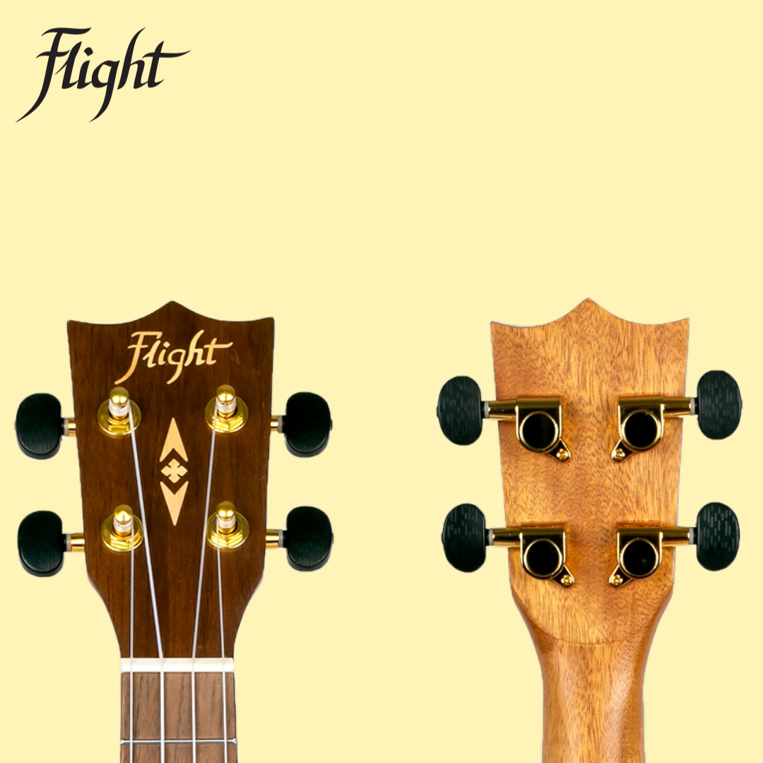 Flight DUC440 Acacia Concert Ukulele with Padded Gig Bag