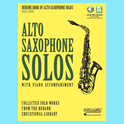 Rubank Book Of Alto Saxophone Solos - Book and Online Audio (10 Solos)