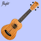 Flight DUS371 Mahogany Soprano Ukulele with Padded Gig Bag