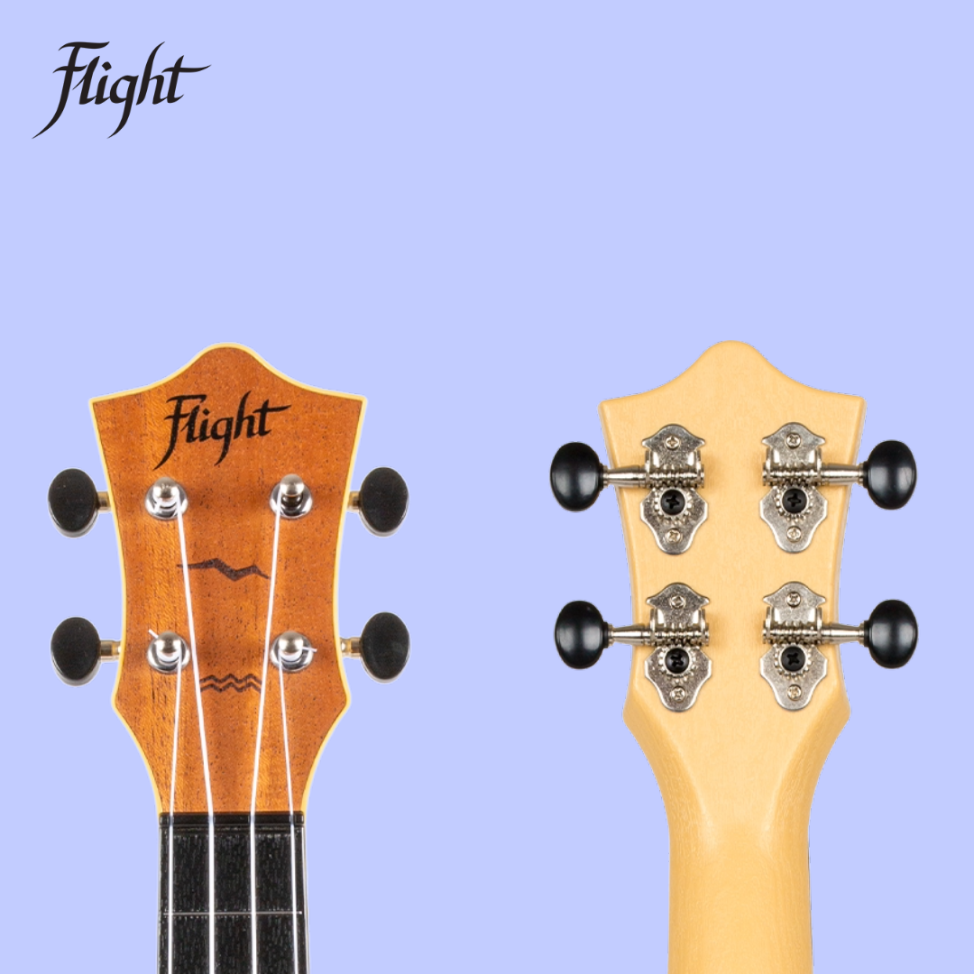 Flight TUS-53 Mahogany Travel Soprano Ukulele with Gig Bag