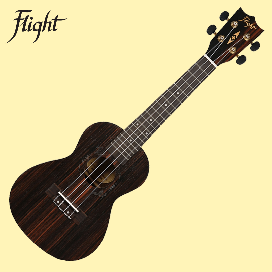 Flight DUC460 Concert Ukulele Amara with Padded Gig Bag