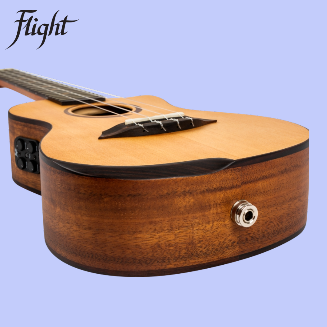 Flight Victoria Soundwave Concert Ukulele with Deluxe Padded Gig Bag