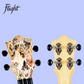 Flight TUS40 ABS Travel Soprano Ukulele Granada with Gig Bag