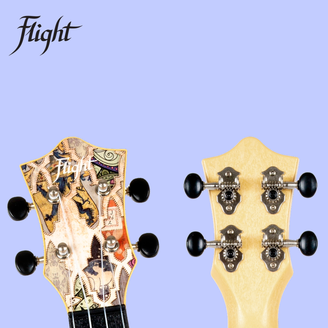 Flight TUS40 ABS Travel Soprano Ukulele Granada with Travel Bag