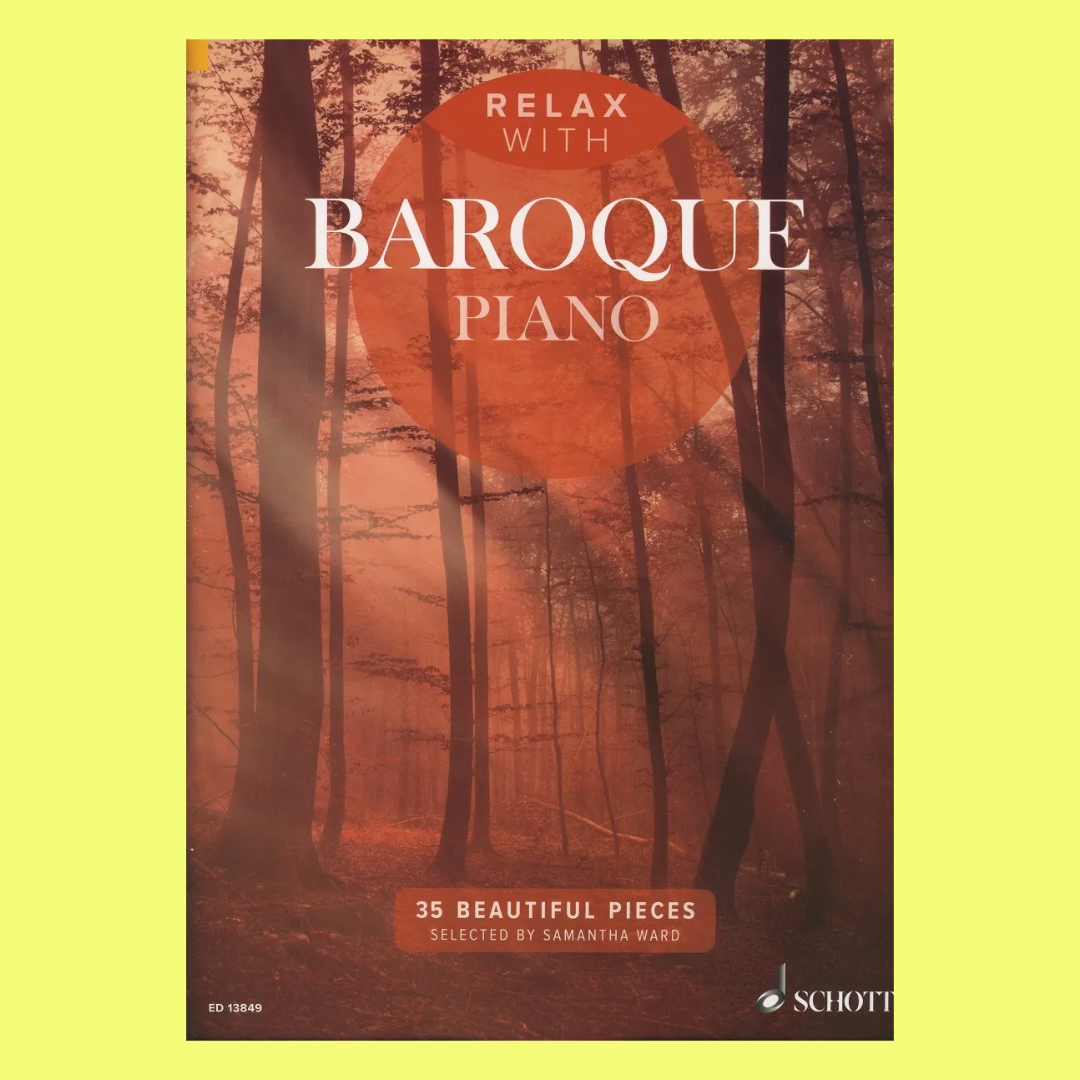 Relax With Baroque Piano Book