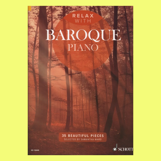 Relax With Baroque Piano Book