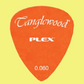 Tanglewood Plex Picks (Pack of 12) Size - .060 Orange