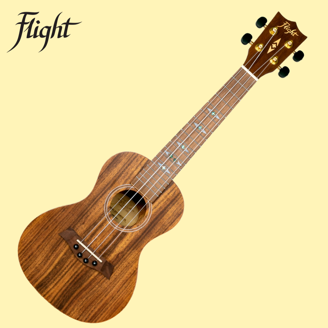 Flight DUC440 Acacia Concert Ukulele with Padded Gig Bag