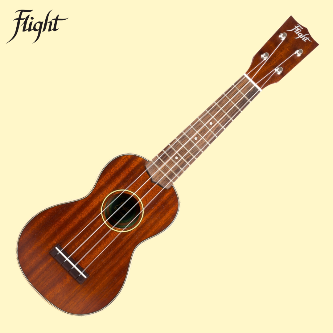 Flight MUS2 Soprano Ukulele With Padded Gig Bag