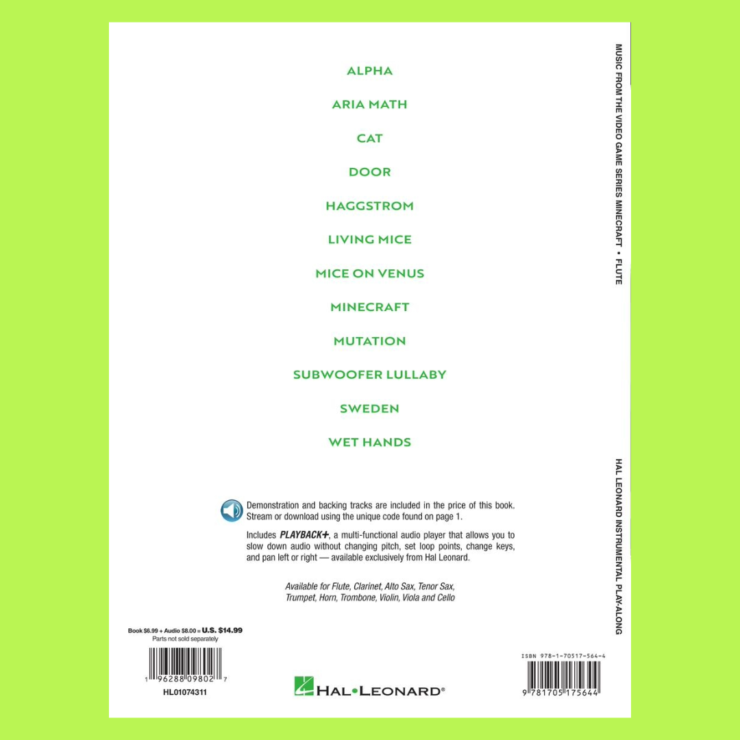 Minecraft Music From The Video Game Series - Violin Play Along Book/Ola