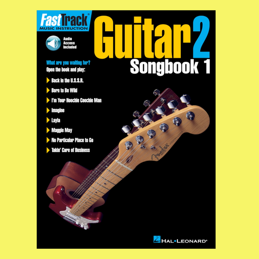 FastTrack Guitar Songbook 1, Level 2 (Book/Ola)