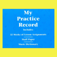 Hal Leonard Student Piano Library - My Practice Record Book