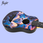 Flight TUS40 ABS Travel Soprano Ukulele Graffiti with Travel Bag