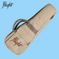 Flight NUS380 Amber Soprano Ukulele with Gig Bag