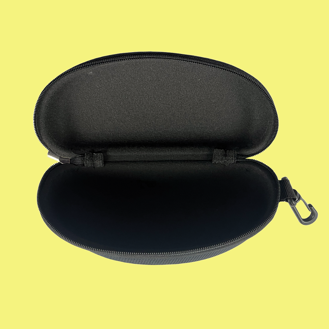 Vivo Black Polycarbonate Double Bass Bow Case (German/French) with Rosin Bag
