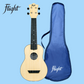 Flight TUS35 ABS Travel Soprano Natural Ukulele with Gig Bag