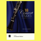 James Rae - 18 Concert Etudes For Solo Clarinet Book