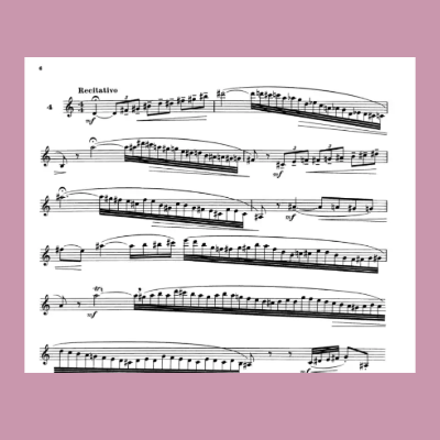 Eugene Bozza - 12 Etudes Caprices Saxophone Solo Book