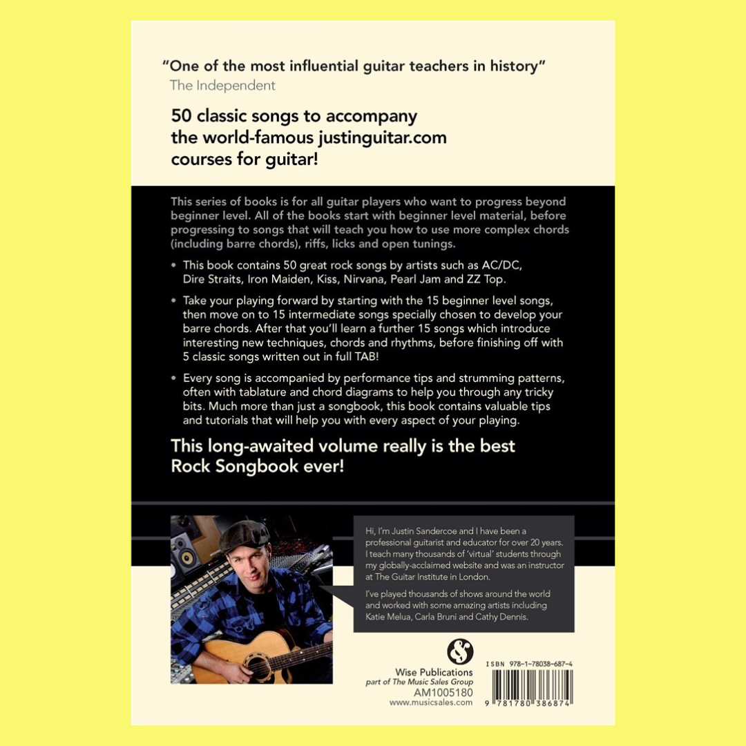 Justinguitar.Com - Rock Songbook