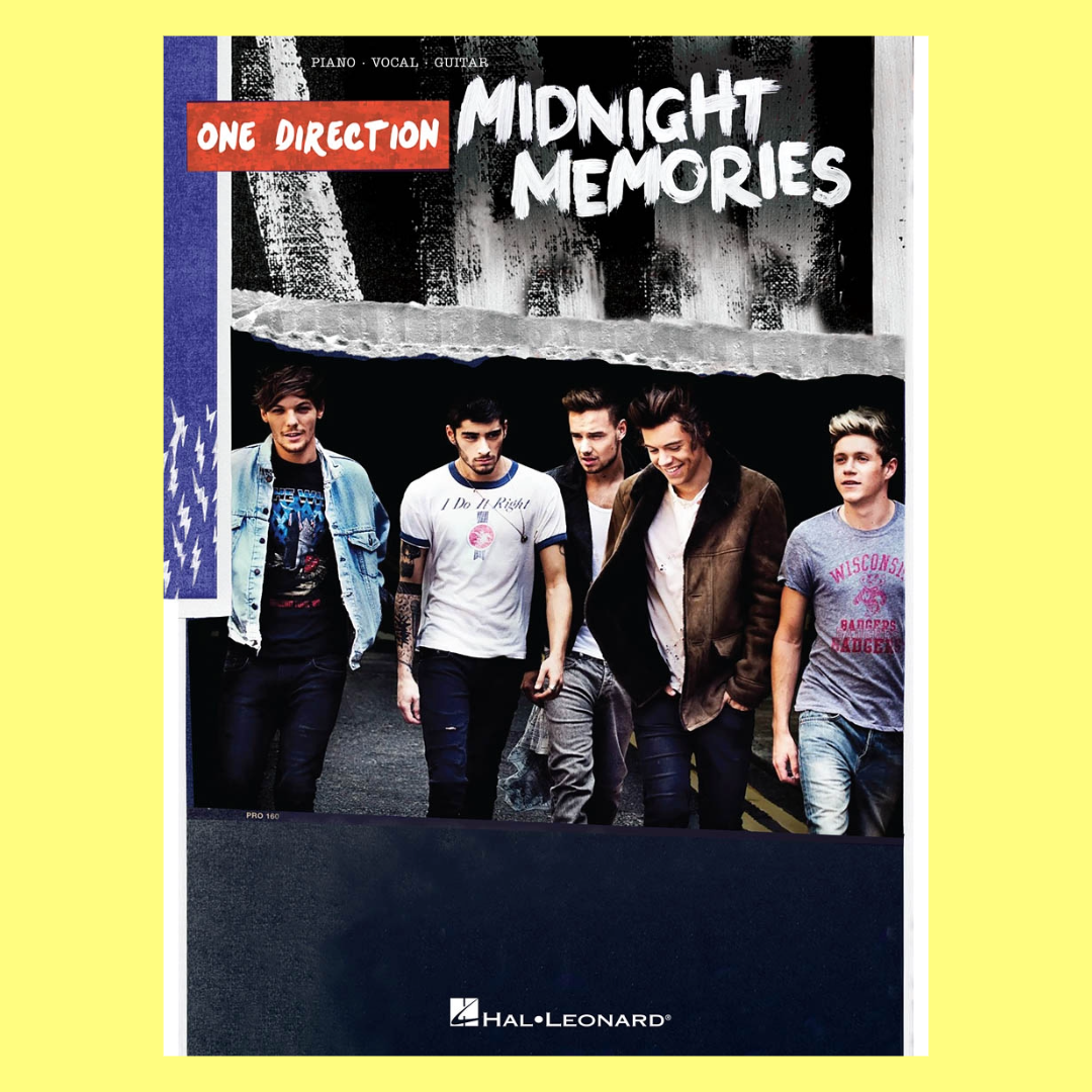 One Direction Midnight Memories PVG Songbook