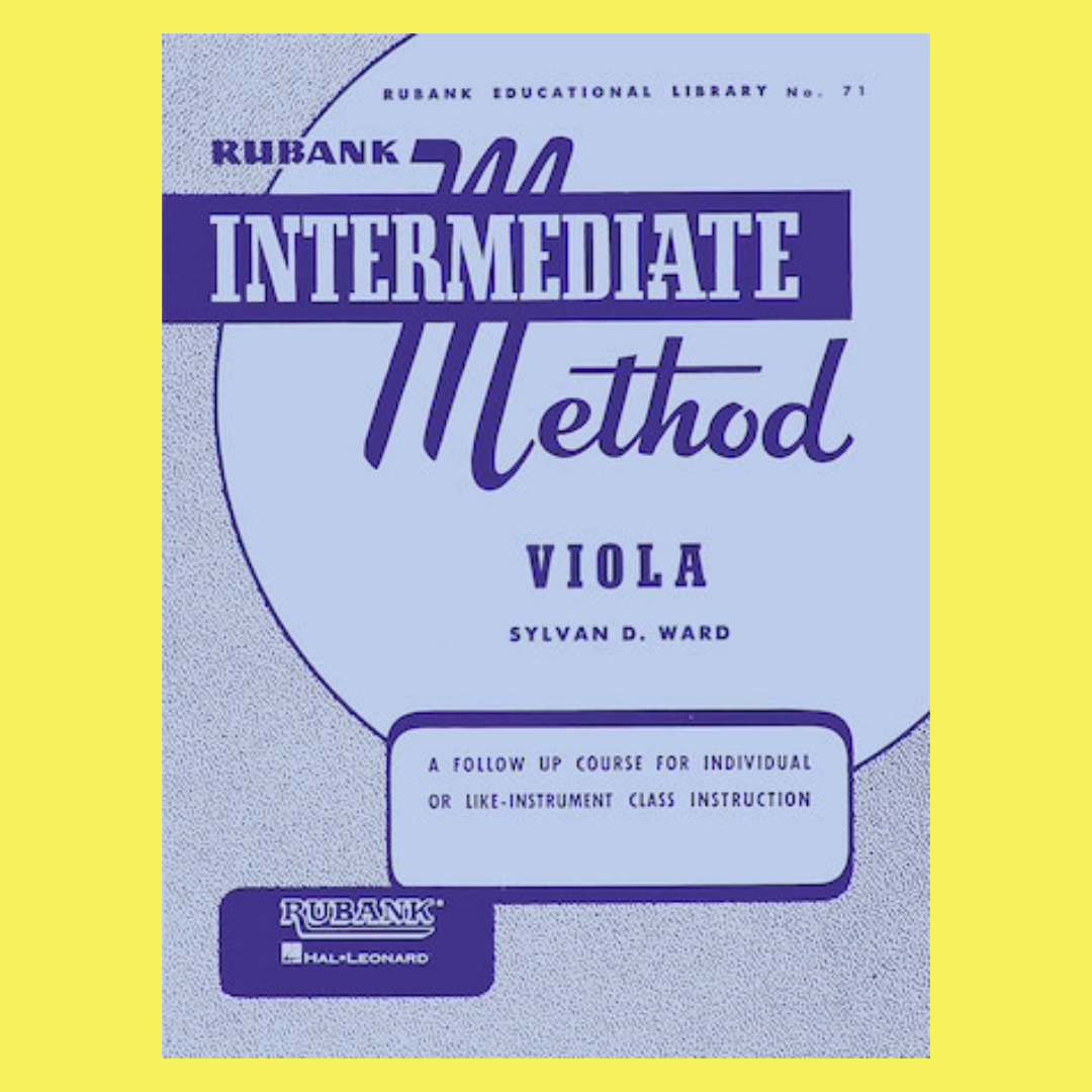 Rubank Intermediate Method - Viola Book