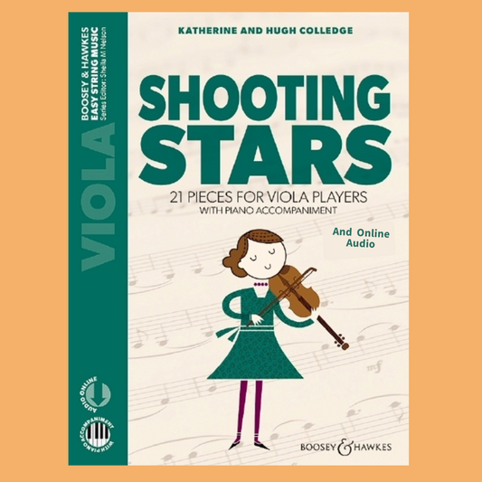 Shooting Stars - Viola With Piano Accompaniment Book/Ola (New Edition)